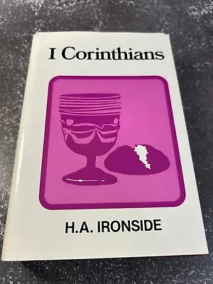 Addresses On The First Epistle To The Corinthians By H. A. Ironside • $15