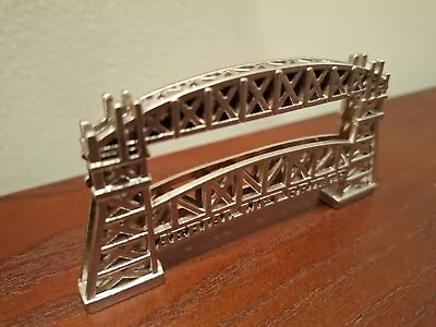 Gateway To St Lawrence Aerial Lift Bridge Metal Souvenir Building Replica Model • $59