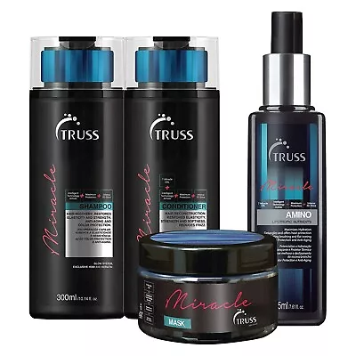 TRUSS Miracle Shampoo And Conditioner Set Bundle With Hair Mask & Amino Miracle • $109.20