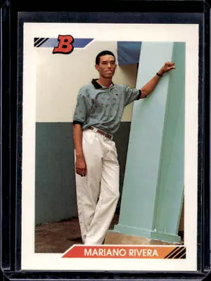 1992 Bowman Mariano Rivera Rookie Card RC #302 HOF New York Yankees • $45