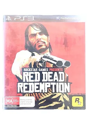 Red Dead Redemption PS3 - Complete With Manual And Map DISC MINT • $29.99