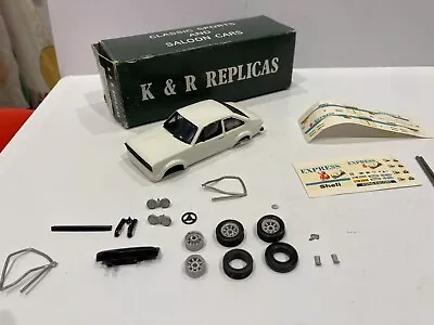 K&r Replicas Ford Escort 1977 Rac Rally Car 1/43 White Metal Kit **please Read** • £17.50