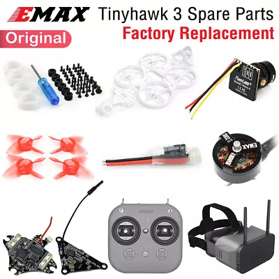 EMAX Tinyhawk 3 FPV Racing Drone Part Goggles Propeller Transmitter Motor Camera • $14.59