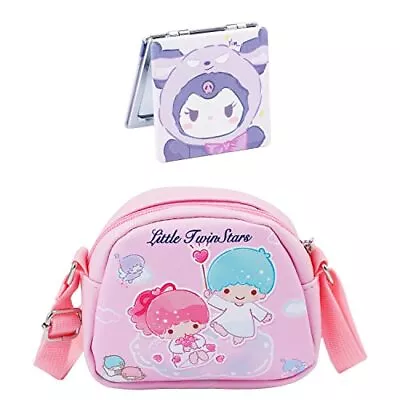 Star Crossbody Bag With Makeup Mirror Sholder Bag Purse Coin Purse Kwaii Travel  • $20.70