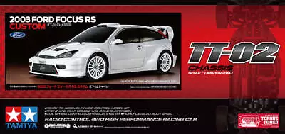 Tamiya 1/10 RC 2003 Focus RS Custom (TT-02) 58724 • £166.50