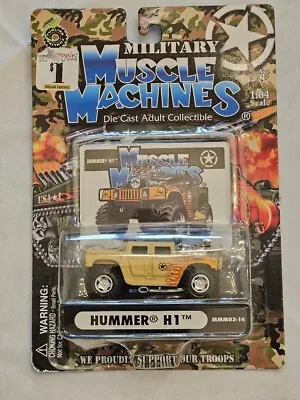 2003 Funline Military Muscle Machines Hummer H1 MMM03-14 With Flames • $5.75