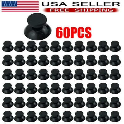 60Pcs/set Black Replacement Thumb Sticks Analog For Xbox 360 Joysticks USA Stock • $14.99