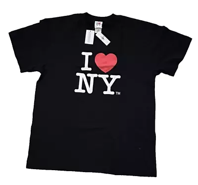 I Love NY Officially Licensed Unisex Black T-Shirt - Size XL - New/NWT • $17.99