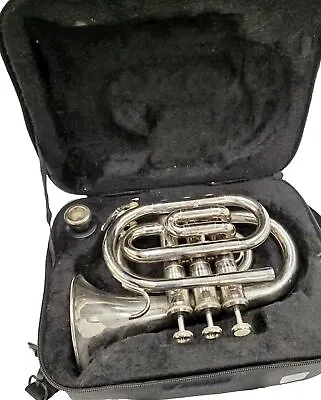 Mexana Pocket Trumpet W/ Case & Mouthpiece • $169