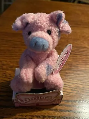 Whimzy Pets NEW Pink  Pig Mini Plush 2.75” “Splat” • $13