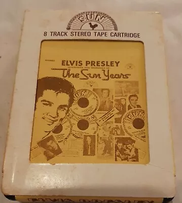 Elvis Presley -  The Sun Years Interviews & Memories 8 Track Cassette 1977  • $4.99