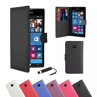 32nd Book – Synthetic PU Leather Flip Wallet Case Cover For Nokia Lumia 630 • £5.99