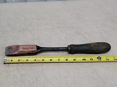 Vintage P.S. & W. Co. Copper Chisel Soldering Iron - No 4 Made In USA • $49.99