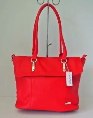 Fashion Women Artificial Leather Zip Shoulder Everyday Handbag Adjustable Strap • $26.93