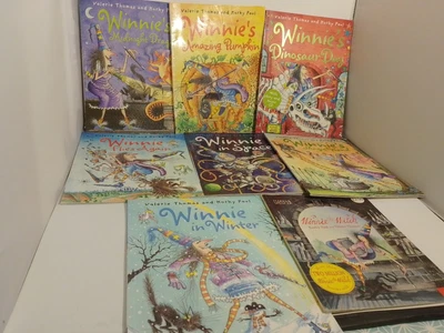 £6.99 • Buy Winnie The Witch, Book Bundle,  8  Books 7 Large 1 Smaller
