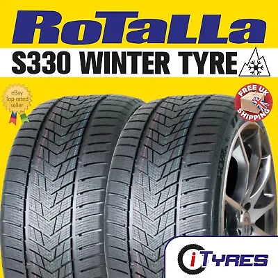 X2 255 55 19  111v Rotalla New Winter Tyres With Amazing Cc Ratings 255/55r19 • $253.97