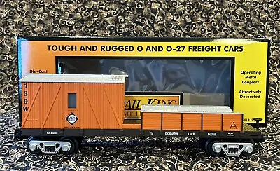 Rail King By MTH A&GW -Big Mo Crane Tender Car 30-79030 • $41.99