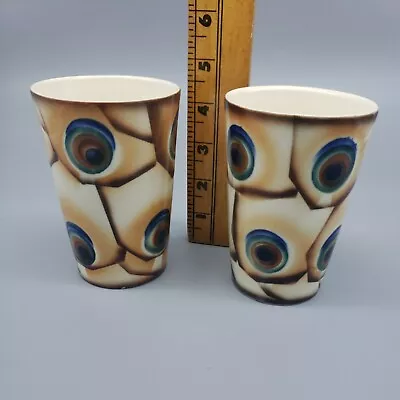 Vintage Coffee Mugs Mcm Set Of 2 Czechoslovaki 4.5  • $5.60