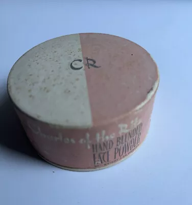 $22 • Buy CHARLES OF THE RITZ 1.25 Hand Blended Face Powder 1960s Full Vintage Makeup