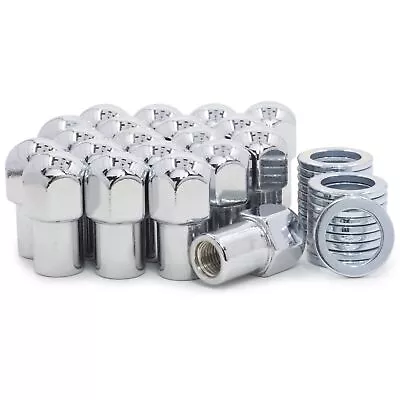 20 Lug Nuts 1/2-20 Chrome Dome Top Mag .75 Shank Mopar 1/2-20RH • $25.75