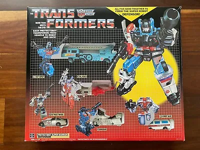 Transformers G1 Defensor KO Giftset 100% Complete • $120