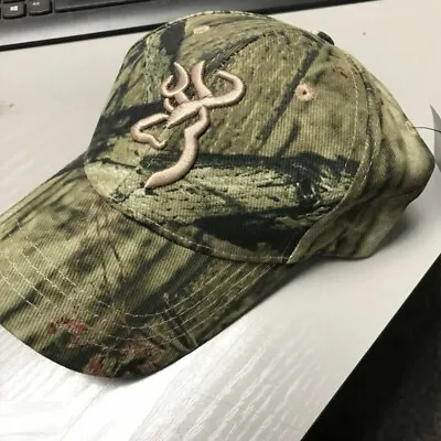 Mens Camouflage Baseball Cap Outdoor Camping Hunting Browning Baseball Cap • £7.55