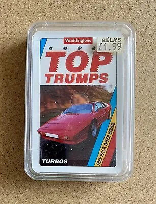 Waddingtons Trump Top Trumps Game - TURBOS - Still Sealed • £9.99