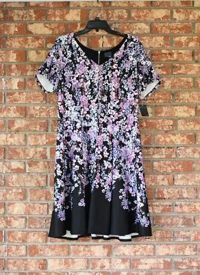 Gabby Skye Multicolored Short Sleeve Dress NWT • $28.80