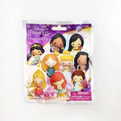 Disney Princess Figural 3D Bag Clip : Series 31 - YOU CHOOSE!  New! • $7.98