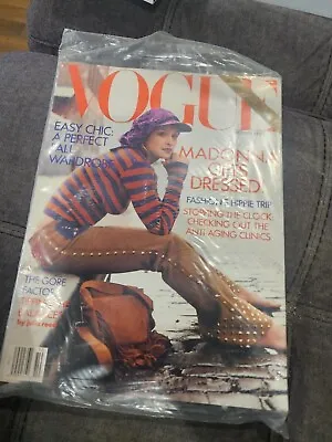 VOGUE October 1992 MADONNA Cover • $30.99