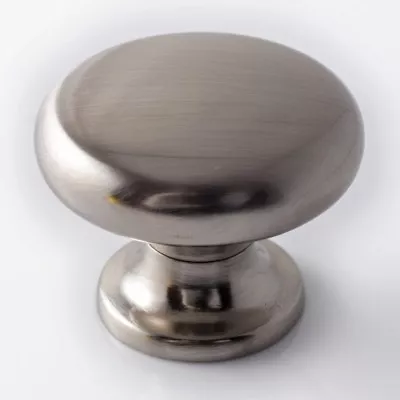 'Derby' Stainless Steel Knob Cupboard/Wardrobe Door Handle 35mm • £3.50