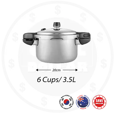 [KOREAN MADE]PN IH Pressure Rice Cooker Stovetop Induction Electric Stainless  • $199