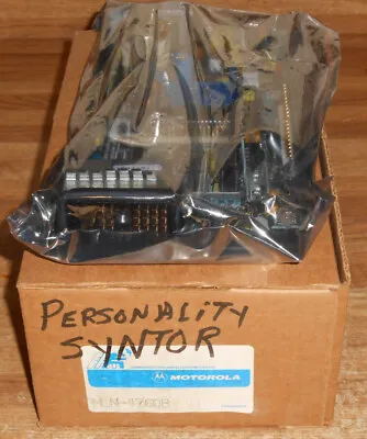 Motorola Personality Syntor I/o Board Hln4760b 8075 New Old Stock • $74.95