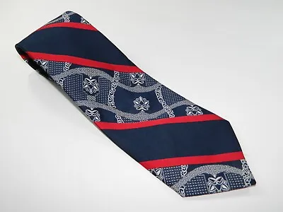 Men's Vintage Mr. DEAN'S INC NECKTIE Tie WIDE ANCHORMAN PUNXSUTAWNY Pennsylvania • $9.98