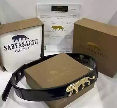 Sabyasachi Branded Fashion Belt Wiast Belt Vintage Premium Leather Balck Belt • $38