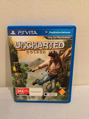 Uncharted Golden Abyss Sony PS Vita • $45