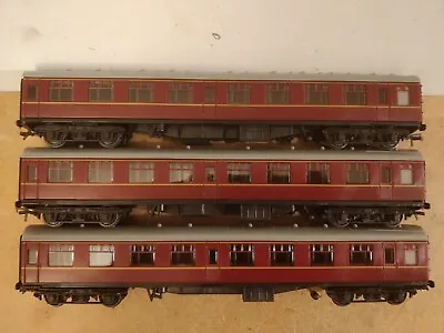 £24.99 • Buy 3 Mk1 Coaches For Hornby OO Gauge Train Sets.