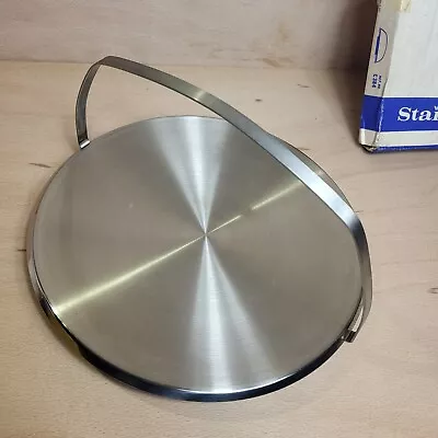 Chichester Stainless Steel 10 Inch Cake Stand With Folding Handle C384 • £7.99