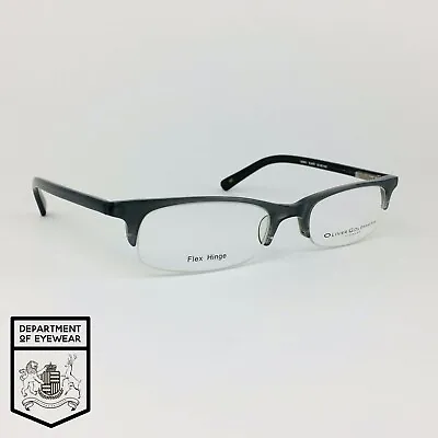 £55 • Buy OLIVER GOLDSMITH Eyeglasses GREY HALF RIMLESS Glasses Frame MOD: G2001 SLATE