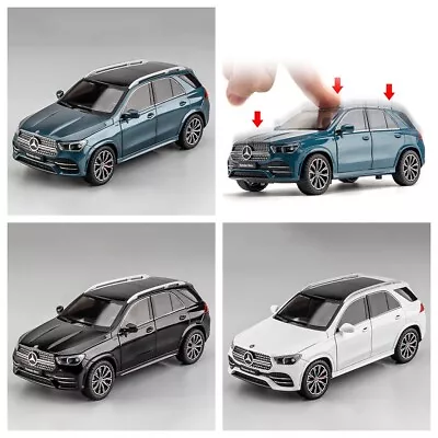 1:24 Diecast Vehicle Mercedes-Benz GLE 350 Model Car Toy Sound Light Toy Gifts • £28.68