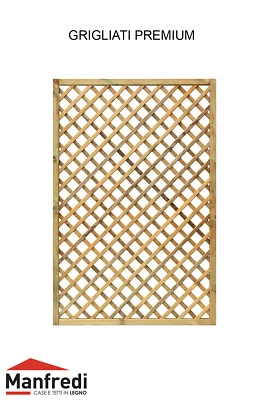 Pannello In Legno Di Pino Impregnato Traliccio Ad Arco Per Recinzioni E Decorazioni Piante Rampicanti Lasa 150xh180 Cm 89456591