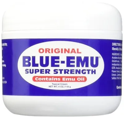 $20.42 • Buy Blue Emu Topical Cream Original Emu Oil Sore Muscle Fast Relief Soothing 4oz