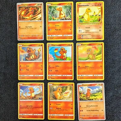 9 Charmander Pokemon Card Collection Set English • $6.99