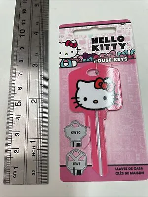$7.99 • Buy  Hello Kitty Pink Kwikset KW1 House Key Blank / By Sanrio Licensed