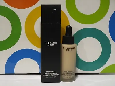 Mac ~ Waterweight Spf 30 Foundation ~ Nc 20 ~ 1.0 Oz • $24