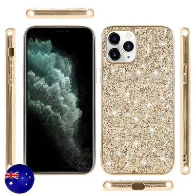 $6.64 • Buy For IPhone 13 Pro Max 12 11 XS XR 8 7+ SE3 Case Glitter Bling Women Girls Cover