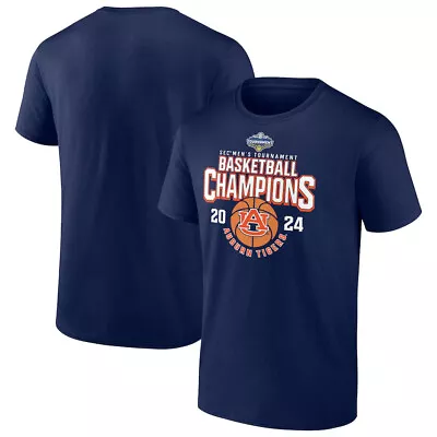 Auburn Tigers 2024 SEC Men's Basketball Tshirt – Navy • $14.95