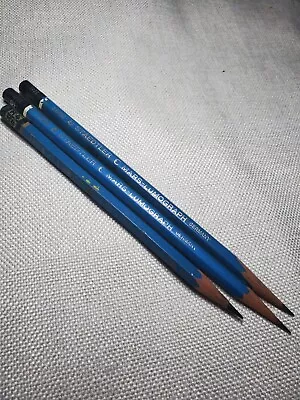 Vintage Staedtler Mars Pencil Lumograph Germany Lot Of 3 • $25