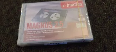 NEW Imation MAGNUS 2.5 DC9250 SLR4 2.5GB/5.0GB Data Tape Cartridge 46168 SEALED • $34.99