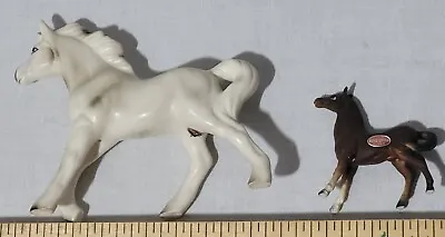 Set Of 2 Vintage Miniature Horses Bone China Japan • $29.99